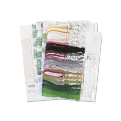 Набор для вышивания крестом "Брусника" SNV-928