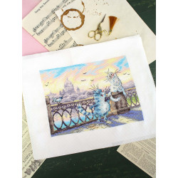 Cross stitch kit "On the river bank" 25*20 cm SNV-1014