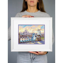 Cross stitch kit "On the river bank" 25*20 cm SNV-1014