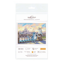 Cross stitch kit "On the river bank" 25*20 cm SNV-1014