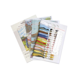 Набор для вышивания крестиком "Изящный танец" SNV-1013