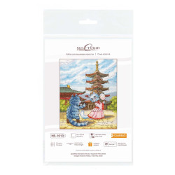 Набор для вышивания крестиком "Изящный танец" SNV-1013