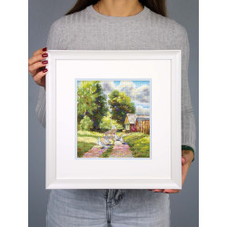 Cross stitch kit "On a country road" 22*20 cm SNV-1001