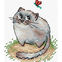 Cross stitch kit "Clever trickster" 8*7 cm SM-1265