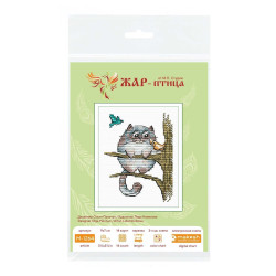 Набор для вышивания крестиком "Пушистый натуралист" SM-1264