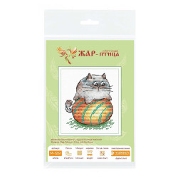 Набор для вышивания крестом "Игра с мячом" 7*6 см SM-1261