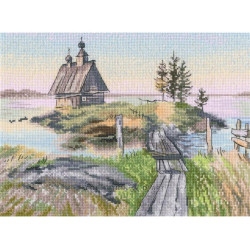 Siuvinėjimo kryželiu rinkinys "Sala" 25*18,5 cm RTOM1085