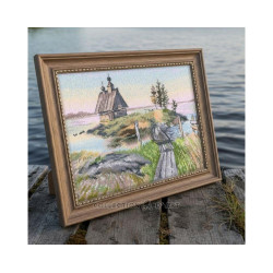 Siuvinėjimo kryželiu rinkinys "Sala" 25*18,5 cm RTOM1085