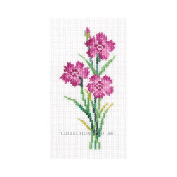 Kreuzstich-Set "Nelke" 6*13 cm RTOEH386