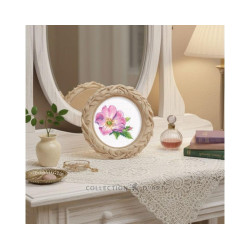 Kreuzstich-Set "Wilde Rose" 7,5*9 cm RTOEH383