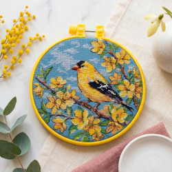 Siuvinėjimo rinkinys "Saulėtas svečias" 15 x 15 cm AAHM-100
