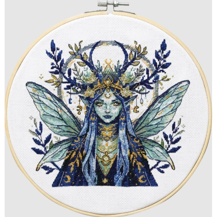 Cross-stitch kit "Elf of the Starry Forest" 18 х 17 cm AAH-330