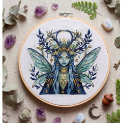 Cross-stitch kit "Elf of the Starry Forest" 18 х 17 cm AAH-330