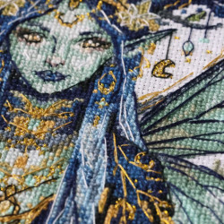 Cross-stitch kit "Elf of the Starry Forest" 18 х 17 cm AAH-330