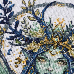 Cross-stitch kit "Elf of the Starry Forest" 18 х 17 cm AAH-330