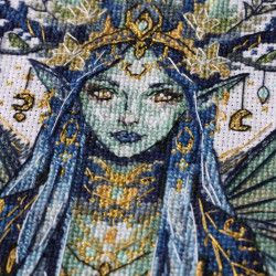 Cross-stitch kit "Elf of the Starry Forest" 18 х 17 cm AAH-330
