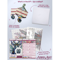 Cross-stitch kit "Elf of the Starry Forest" 18 х 17 cm AAH-330