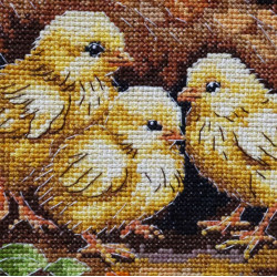 Cross-stitch kit "Hen in the Yard" 23 х 30 cm AAH-326