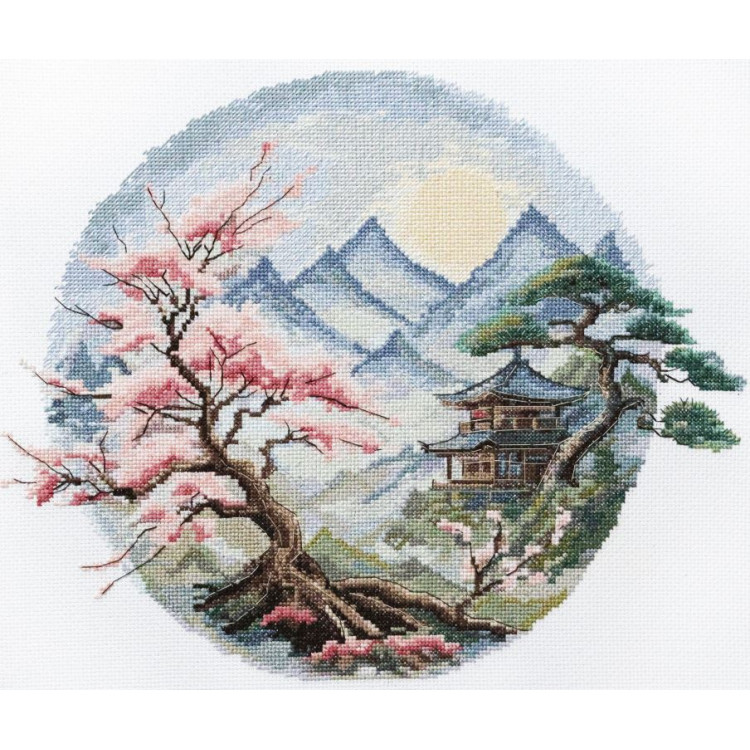 Cross-stitch kit "A qiuet place" 34 х 28 cm AAH-319