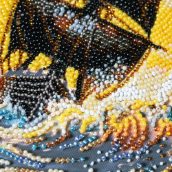 Main Bead Embroidery Kit "Under a Blazing Sun" 22 x 33 cm AAB-976