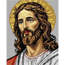 Printed Gobelin "Christ" 24x30 cm SA3634