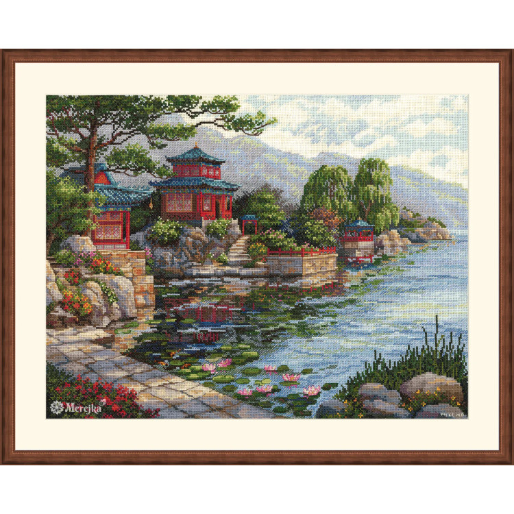 Cross stitch kit "Silent Bell" 40x31 cm SK301