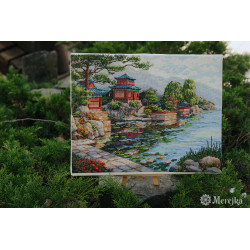 Cross stitch kit "Silent Bell" 40x31 cm SK301