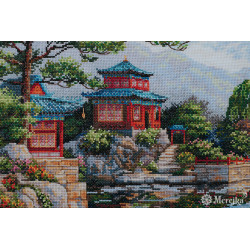 Cross stitch kit "Silent Bell" 40x31 cm SK301
