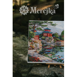 Cross stitch kit "Silent Bell" 40x31 cm SK301