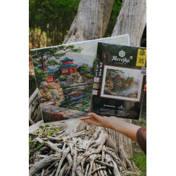 Cross stitch kit "Silent Bell" 40x31 cm SK301