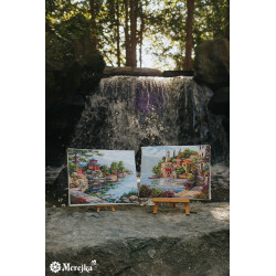 Cross stitch kit "Silent Bell" 40x31 cm SK301