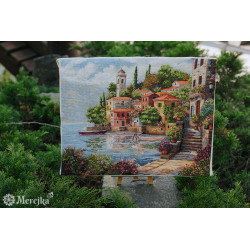 Cross stitch kit "Coastal Gardens" 31x40 SK297