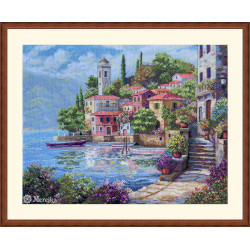Cross stitch kit "Coastal Gardens" 31x40 SK297
