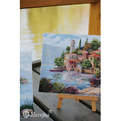 Cross stitch kit "Coastal Gardens" 31x40 SK297
