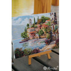 Cross stitch kit "Coastal Gardens" 31x40 SK297