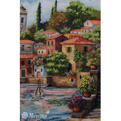 Cross stitch kit "Coastal Gardens" 31x40 SK297