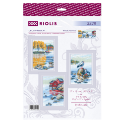 Cross Stitch Kit "By the Lake" 27x13 cm SR2328