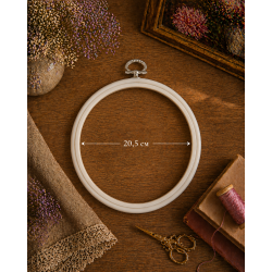 20,5 см Круглый Flexi Hoop (белый) 230-4WHT