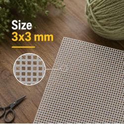 Plastikiniskanvasbaltas30.5x45.7cmA2107