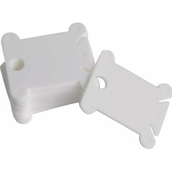 Plastic floss bobbins 37x40mm 40pcs A2100