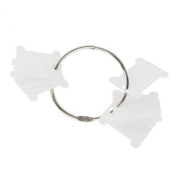 Plastic floss bobbins 37x40mm 40pcs A2100