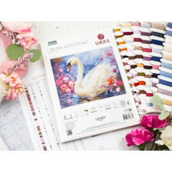 Cross Stitch Kit Lovey 35x29 cm SBU5110
