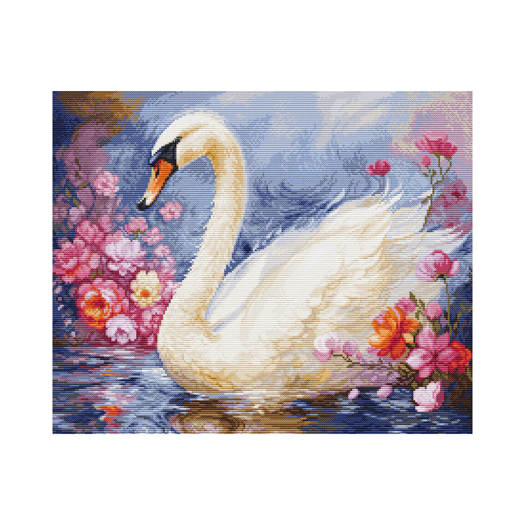 Cross Stitch Kit Lovey 35x29 cm SBU5110