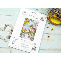 Cross Stitch Kit Positano,Italy 17.5x26 cm SBPK02