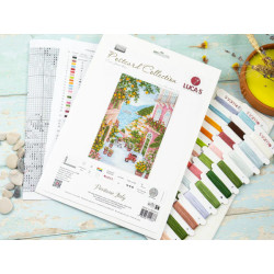 Cross Stitch Kit Positano,Italy 17.5x26 cm SBPK02