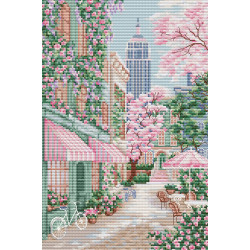 Cross Stitch Kit York City, USA 17.5x26 cm SBPK03