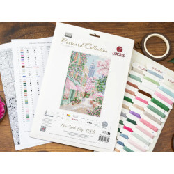 Cross Stitch Kit York City, USA 17.5x26 cm SBPK03