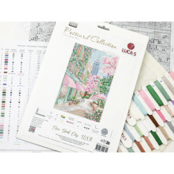 Cross Stitch Kit York City, USA 17.5x26 cm SBPK03