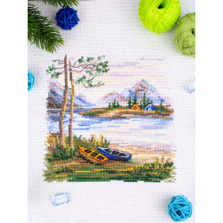 Kreuzstich-Set "Übernachtung in der Natur" 16*16 cm SNV-956