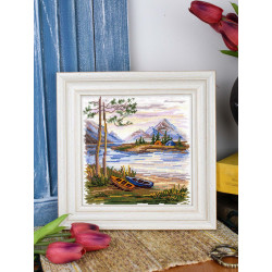 Kreuzstich-Set "Übernachtung in der Natur" 16*16 cm SNV-956